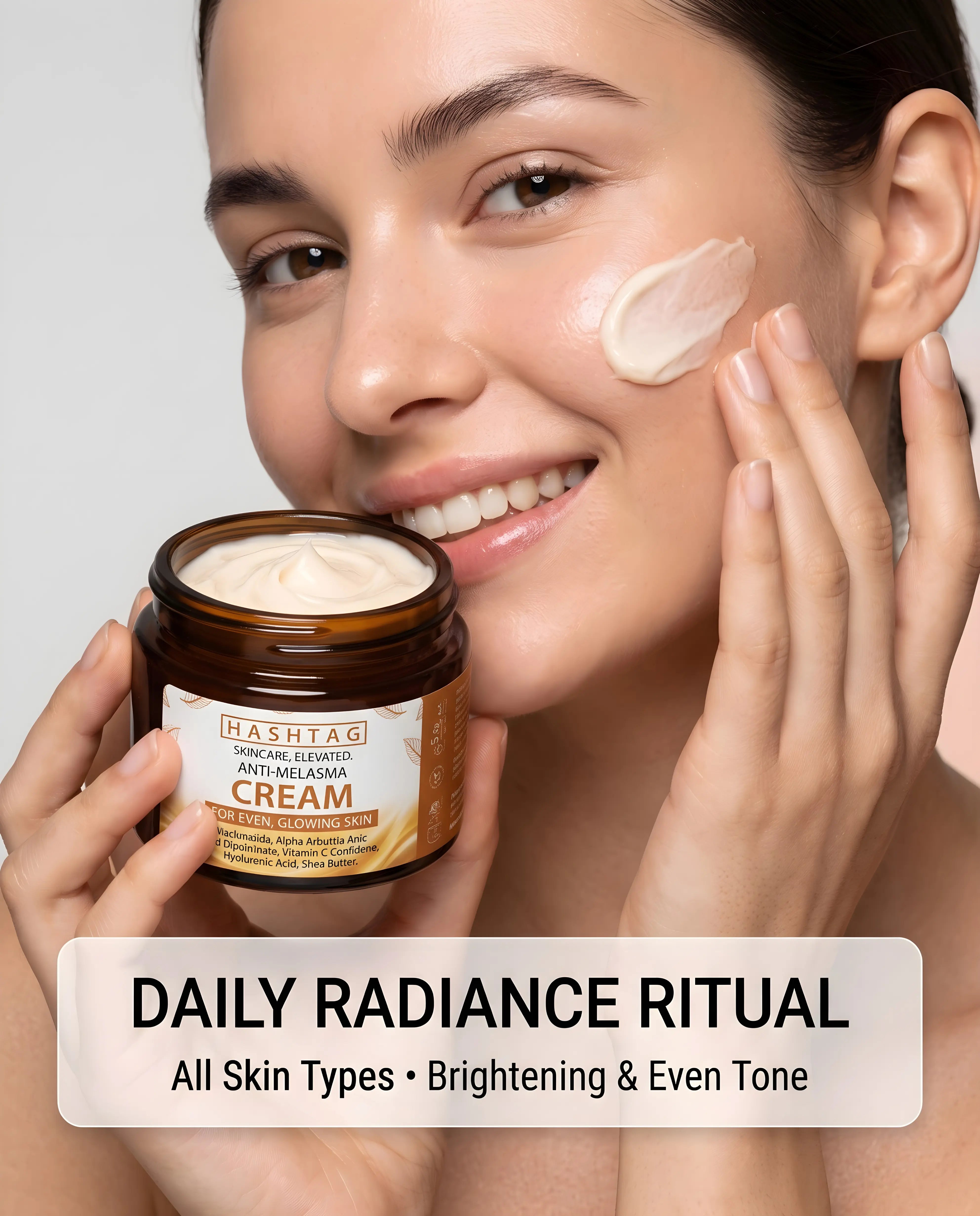 Hashtag Anti-Melasma Cream - Product & Box