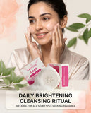 Hashtag Brightening Soap - Vibleskin Brightening Soap Hero Shot 80g